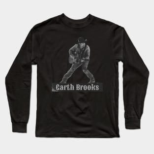 Garth Brooks // illustrations Long Sleeve T-Shirt